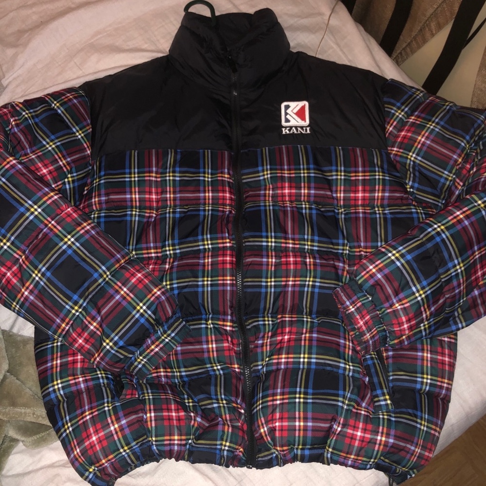 Karl Kano bubble coat fits like xl/l